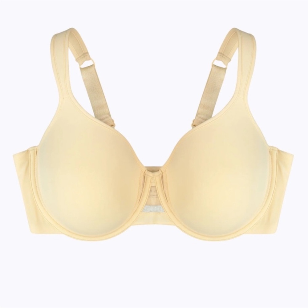 UnderOutFit Lightly-Lined Full Coverage Underwire Bra 36D Style 1235 Beige NWT